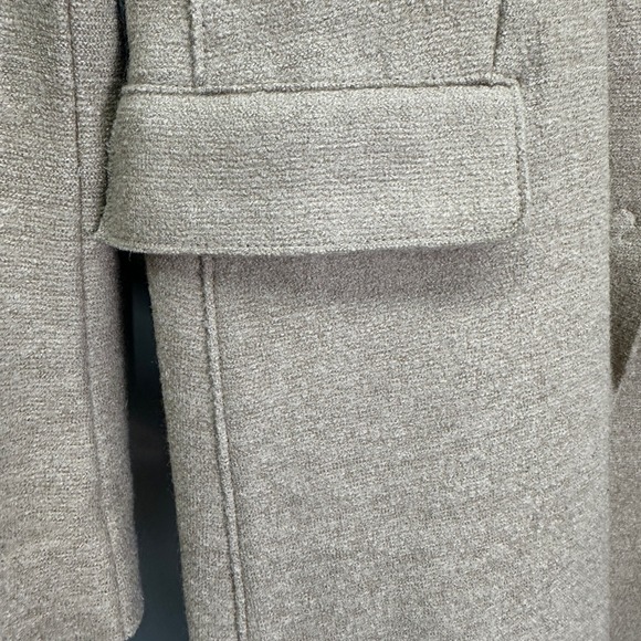 Harris Wharf London Women's Pressed Wool Coat Single Breasted Unlined Size S - Picture 9 of 12